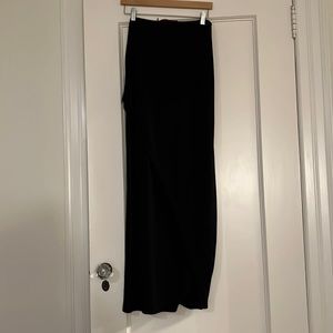 Black Alice and Olivia maxi skirt